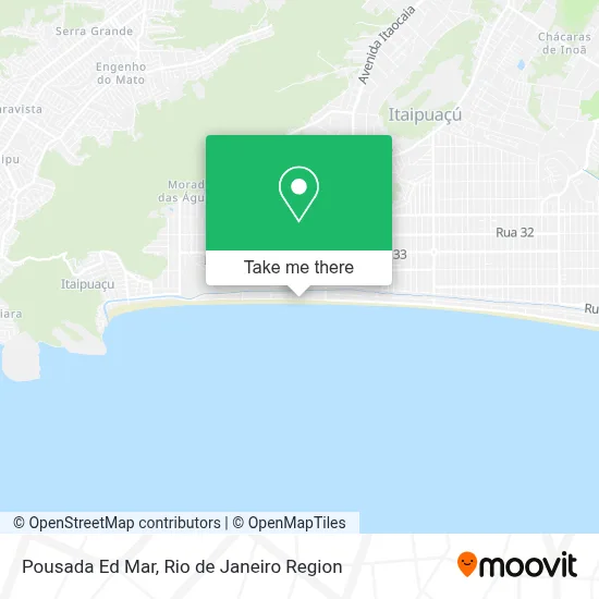 Pousada Ed Mar map