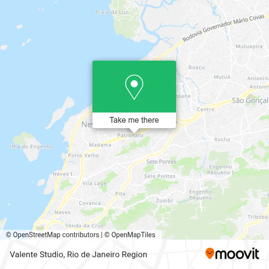 Studio Valente map