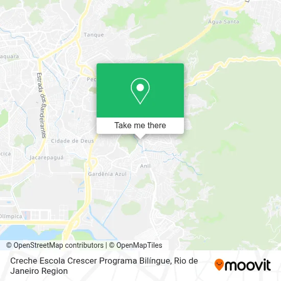 Creche Escola Crescer Programa Bilíngue map