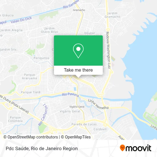 Pdc Saúde map
