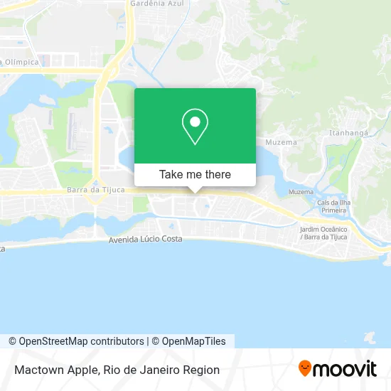 Mactown Apple map