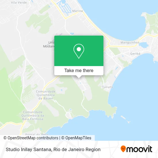 Studio Inilay Santana map