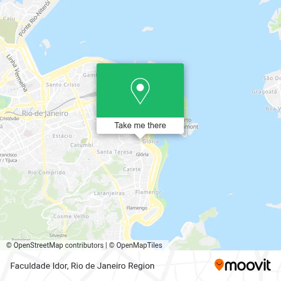 Faculdade Idor map