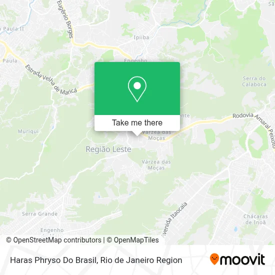 Haras Phryso Do Brasil map