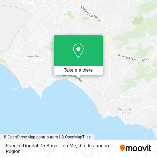 Racoes Dogdal Da Brisa Ltda Me map