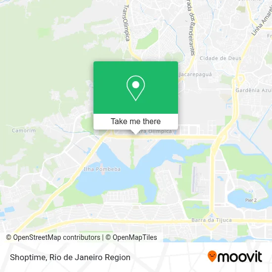 Shoptime map