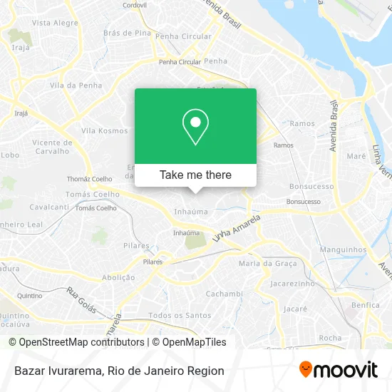 Bazar Ivurarema map