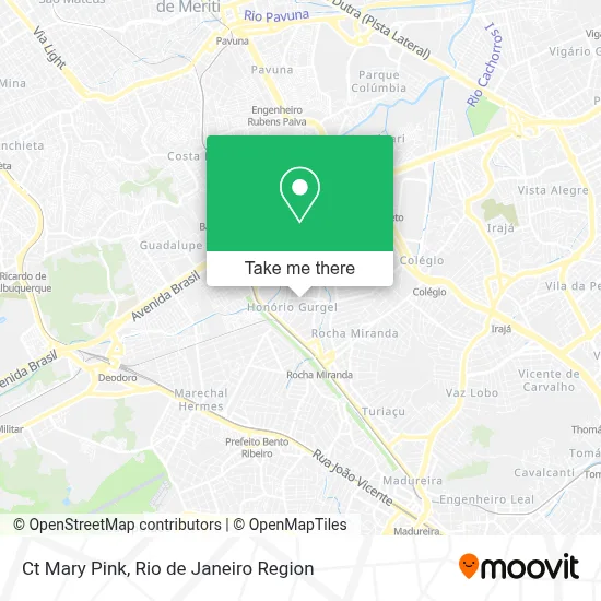 Ct Mary Pink map