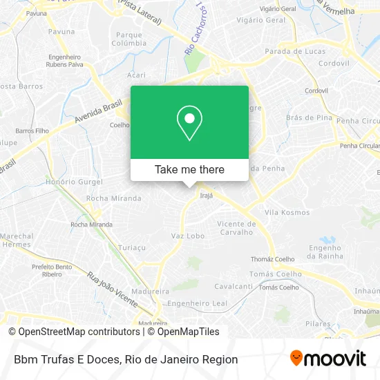 Bbm Trufas E Doces map