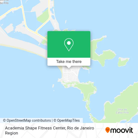 Academia Shape Fitness Center map