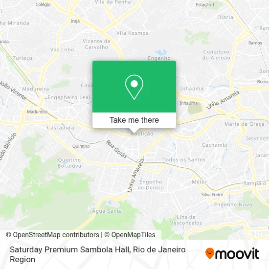Saturday Premium Sambola Hall map