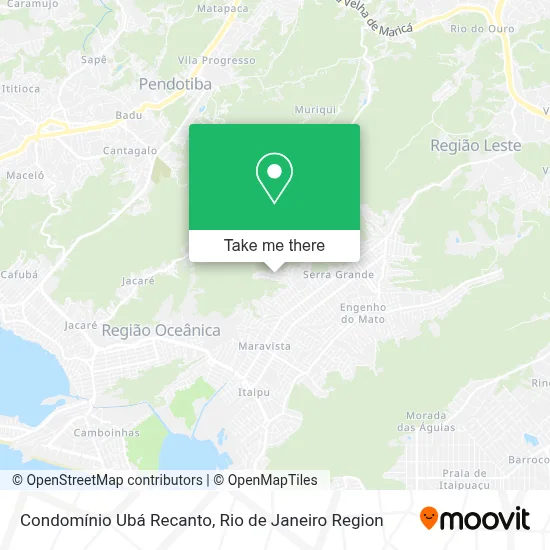 Condomínio Ubá Recanto map