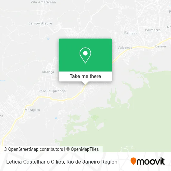 Letícia Castelhano Cilios map