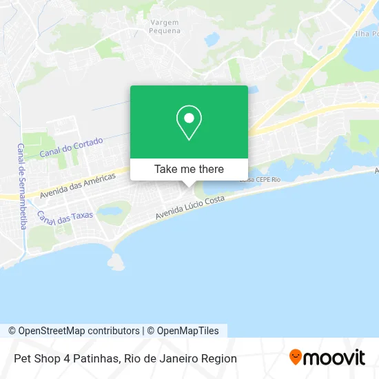 Pet Shop 4 Patinhas map