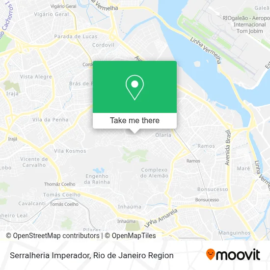 Serralheria Imperador map