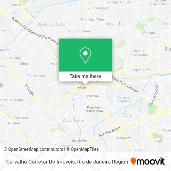 Carvalho Corretor De Imóveis map
