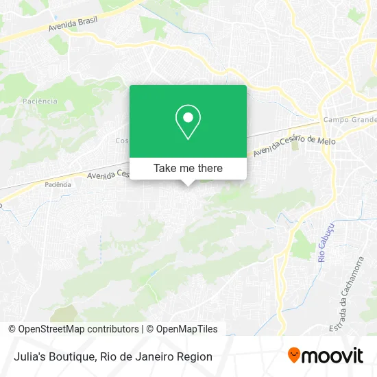 Julia's Boutique map