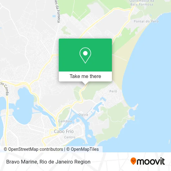 Bravo Marine map