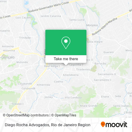 Diego Rocha Advogados map