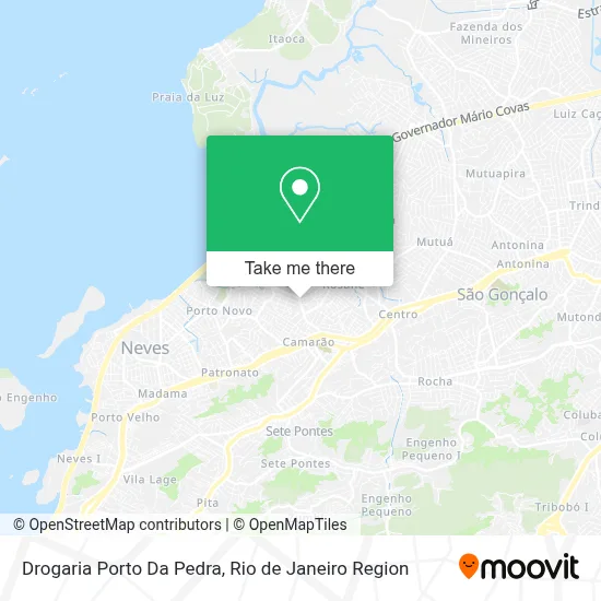 Drogaria Porto Da Pedra map