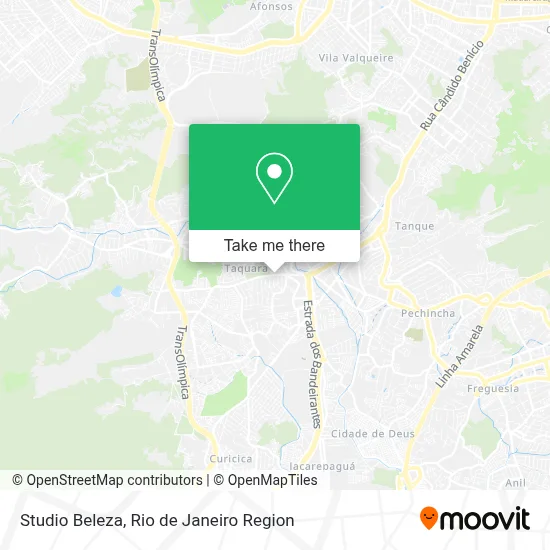 Studio Beleza map