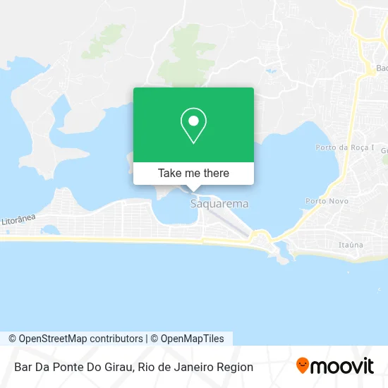 Bar Da Ponte Do Girau map