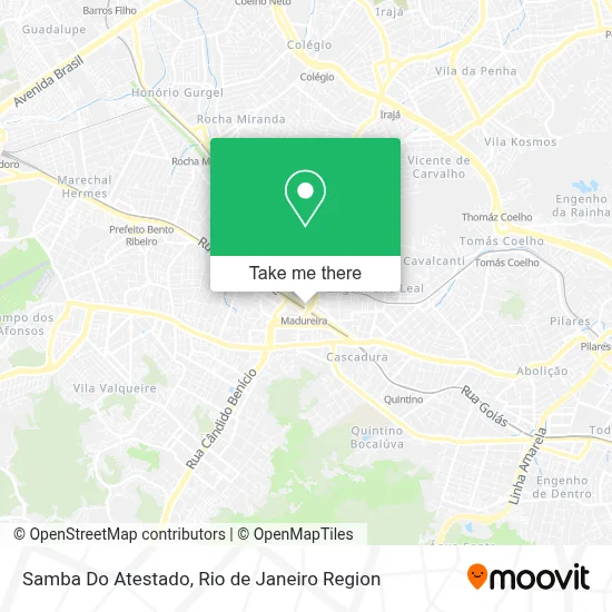Samba Do Atestado map