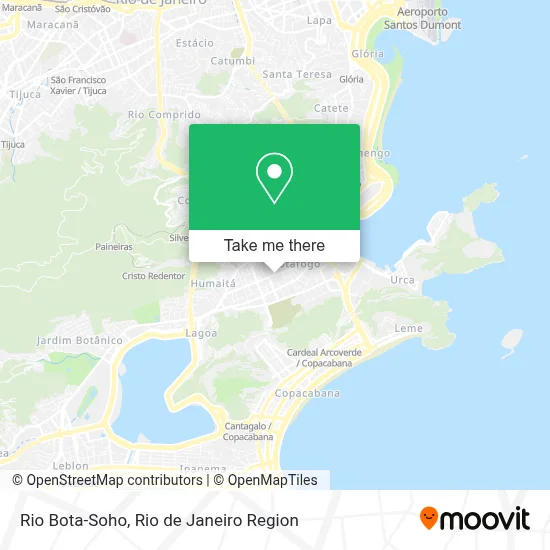 Rio Bota-Soho map