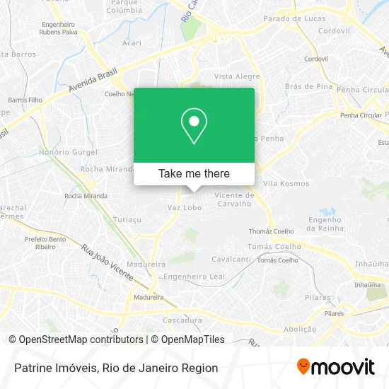 Patrine Imóveis map
