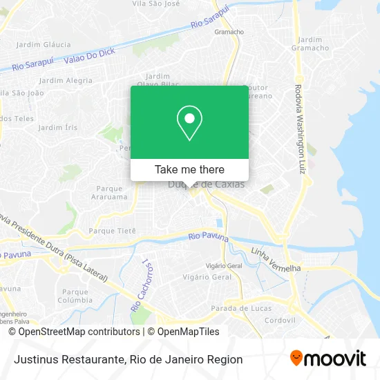 Justinus Restaurante map
