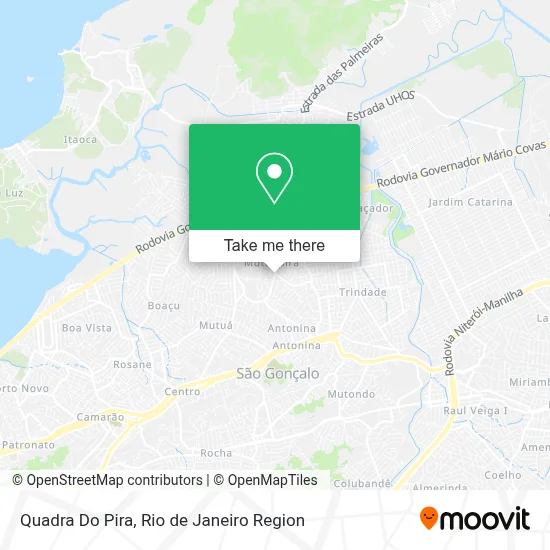 Quadra Do Pira map