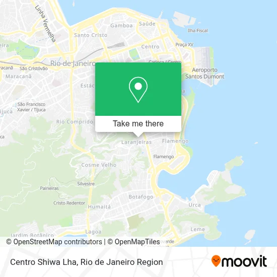 Centro Shiwa Lha map