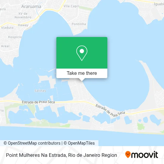 Point Mulheres Na Estrada map
