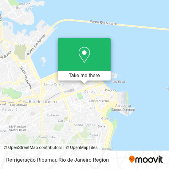 Refrigeração Ribamar map