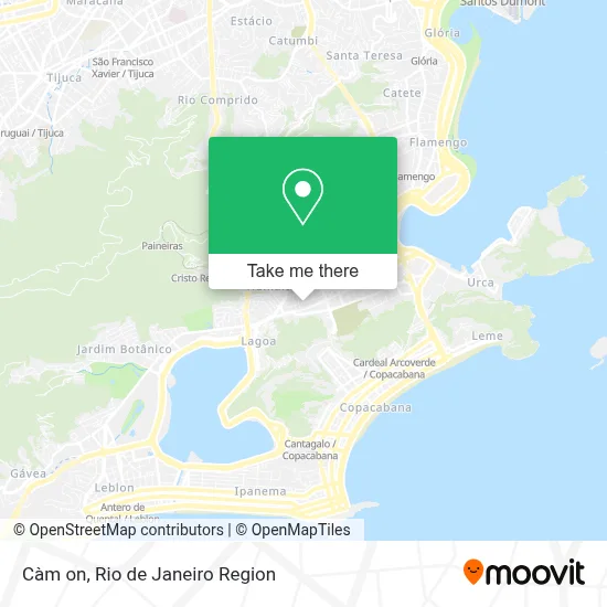 Càm on map