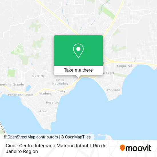 Cimi - Centro Integrado Materno Infantil map