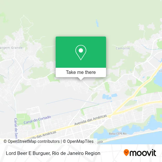 Lord Beer E Burguer map