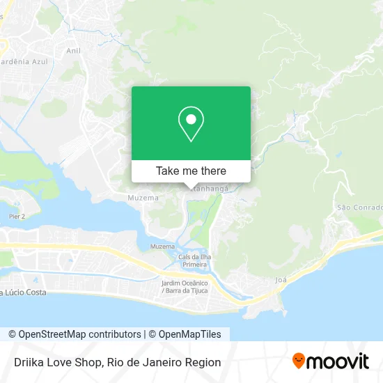 Driika Love Shop map