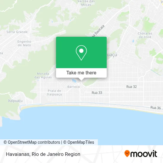 Havaianas map