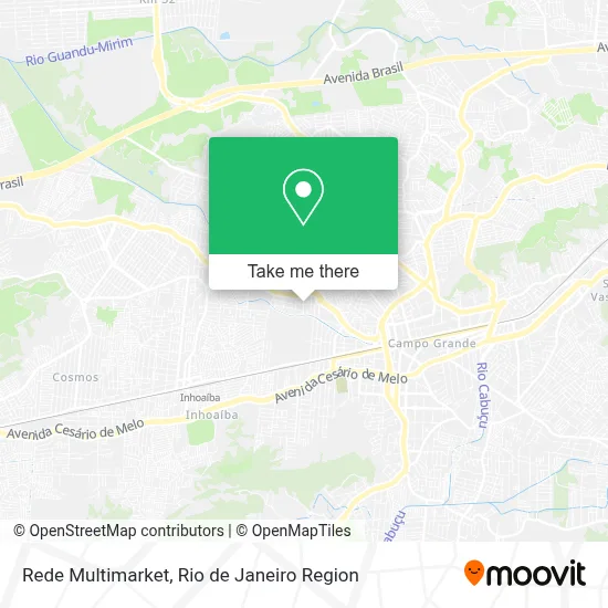 Rede Multimarket map