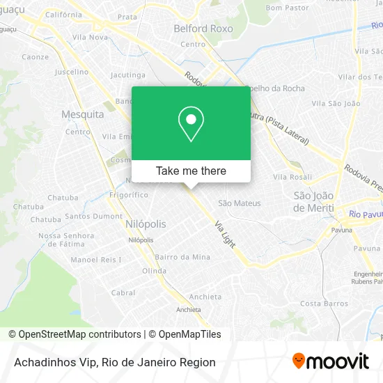 Achadinhos Vip map