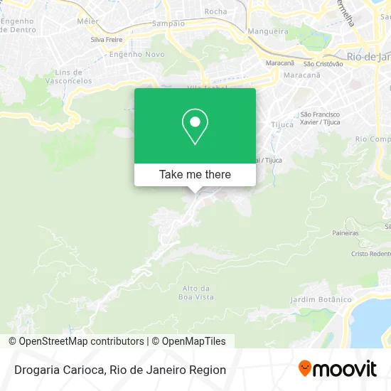 Drogaria Carioca map
