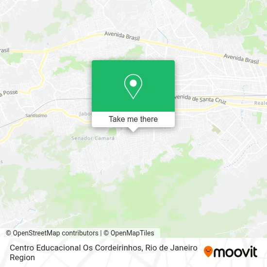 Centro Educacional Os Cordeirinhos map