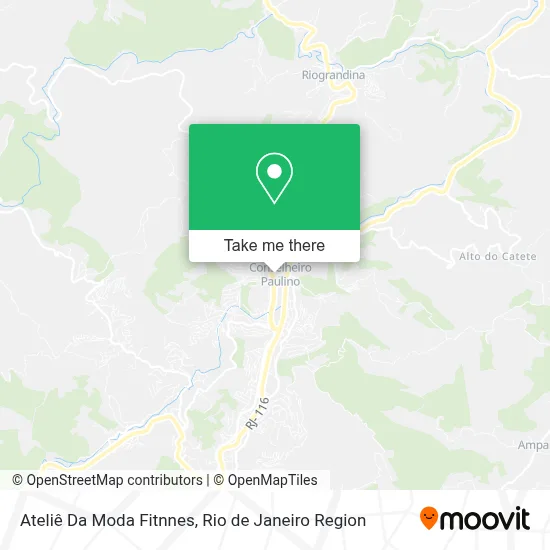 Ateliê Da Moda Fitnnes map