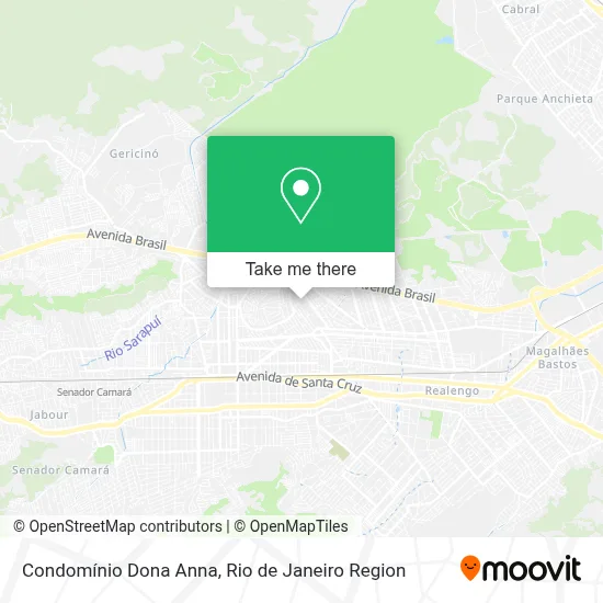 Condomínio Dona Anna map