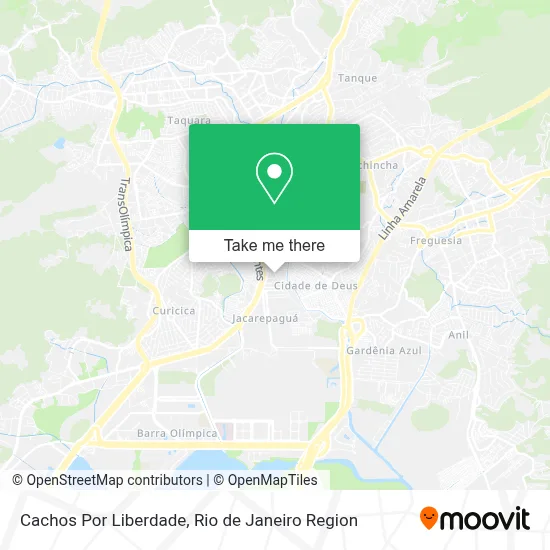 Cachos Por Liberdade map