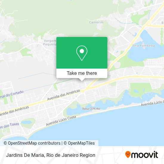 Jardins De Maria map