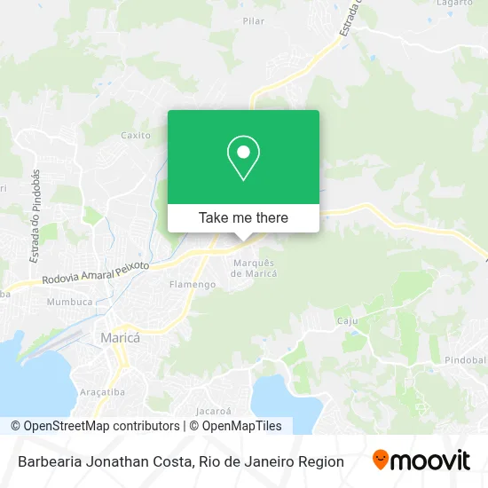 Barbearia Jonathan Costa map