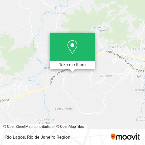 Rio Lagos map