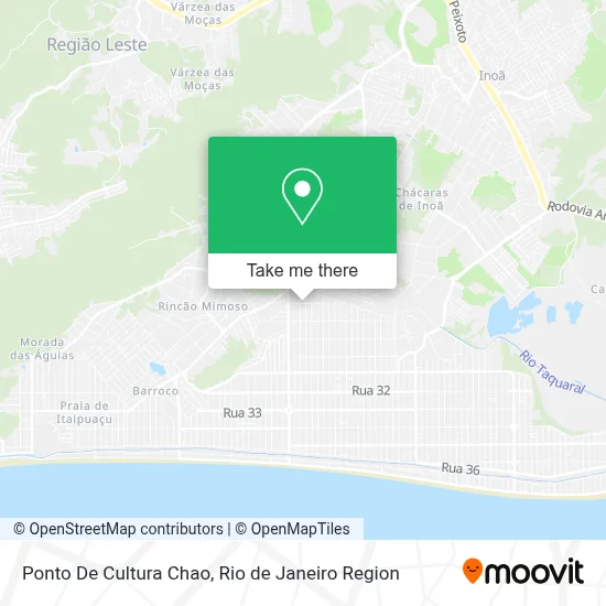 Ponto De Cultura Chao map
